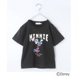 チャコールグレー(114) | Disney/【110-150/親子リンク】プリント半袖Tシャツ | THE SHOP TK