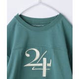 【110-160】オーガビッツナンバー刺繍7分袖Tシャツ | THE SHOP TK | 詳細画像10 