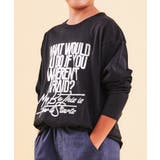 ブラック(019) | 【130-160】オーガビッツコットン長袖Tシャツ/洗濯機OK | THE SHOP TK
