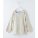 アイボリー(004) | 【100－160/親子リンク】カットモールプルオーバー/洗濯機OK | THE SHOP TK
