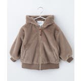 【100－150】ファーフードジップブルゾン/洗濯機OK | THE SHOP TK | 詳細画像16 