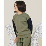 【110-160】配色ダンボールプルオーバー/洗濯機OK | THE SHOP TK | 詳細画像1 