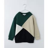 【100-160/裏起毛】ブロッキングプルオーバー/洗濯機OK | THE SHOP TK | 詳細画像8 