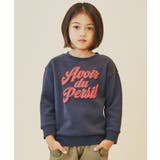 ネイビー(094) | 【110-150/裏起毛】ぷっくりロゴプルオーバー/洗濯機OK | THE SHOP TK