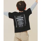 【110-160】レイヤード風デニムアップリケロンTee | THE SHOP TK | 詳細画像2