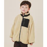 カーキ(027) | 【110－160】ボアリバーシブブルゾン/洗濯機OK | THE SHOP TK