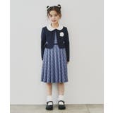 【120－130】チェックワンピース＆ジャケットセット | THE SHOP TK | 詳細画像1 