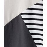 【100-150】斜めブロッキング長袖Tシャツ/洗濯機OK | THE SHOP TK | 詳細画像12 