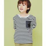 【110-150】星サガラポケット長袖Tシャツ/洗濯機OK | THE SHOP TK | 詳細画像1 