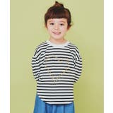 ブラック(319) | 【110-150】ハートロゴパフ袖プルオーバー/洗濯機OK | THE SHOP TK