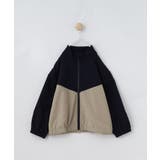 【120-150】配色スタンドブルゾン/洗濯機OK | THE SHOP TK | 詳細画像12 