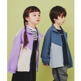 【120-150】配色スタンドブルゾン/洗濯機OK | THE SHOP TK | 詳細画像3 