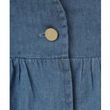 【120-150】ペプラムライトデニムジレ/洗濯機OK・ママとおそろい | THE SHOP TK | 詳細画像18