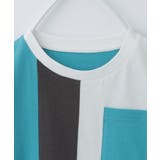 【110-160/洗濯機OK】縦切替えポケットTシャツ | THE SHOP TK | 詳細画像8 