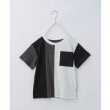 【110-160/洗濯機OK】縦切替えポケットTシャツ | THE SHOP TK | 詳細画像15 