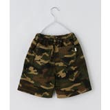 【110－160】デニム＆カモフラ柄ハーフパンツ/洗濯機OK | THE SHOP TK | 詳細画像7 