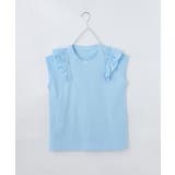 【110ー160】コットン肩フリルTシャツ | THE SHOP TK | 詳細画像16 