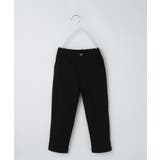 ブラック(019) | 【110-160】裏起毛ノビールパンツ | THE SHOP TK