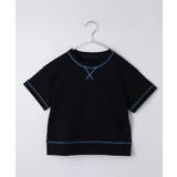 【110-160】配色ステッチガゼットTEE | THE SHOP TK | 詳細画像5