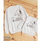 【110－160】PEANUTS ／ ピーナッツ スヌーピーミニ裏毛スウェット | THE SHOP TK | 詳細画像2 