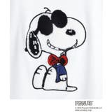 PEANUTS ／ ピーナッツ スヌーピー さがら刺繍 半袖Tシャツ | THE SHOP TK | 詳細画像13 