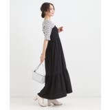 【2WAY】肩紐が取り外しできる シャーリングワンピース | Cutie Blonde | 詳細画像5