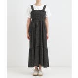 【2WAY】肩紐が取り外しできる シャーリングワンピース | Cutie Blonde | 詳細画像15