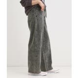 【S-LL】こなれ見え リボン付き アソートデニムワイドパンツ | Cutie Blonde | 詳細画像2