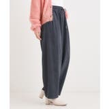 【S-LL】スエード調カーブパンツ | Cutie Blonde | 詳細画像6