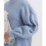 【旭山動物園応援商品】ゆるアニマル ふわふわジャカードニット | Cutie Blonde | 詳細画像29 