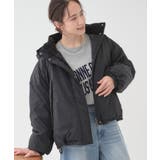 ブラック(019) | 【撥水/あったか】たっぷり着られる 中綿モンスターショートコート | Cutie Blonde