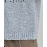 周りと差を付けられる お袖デニム切替 ブークレロゴニット | Cutie Blonde | 詳細画像14