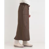 【洗濯機可】やわらかレザー調ナロースカート | Cutie Blonde | 詳細画像6