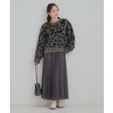 【選べる4柄】ふわふわ ロングフェザーニット | Cutie Blonde | 詳細画像11