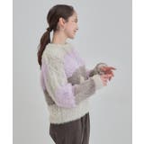 【選べる4柄】ふわふわ ロングフェザーニット | Cutie Blonde | 詳細画像30