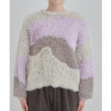 【選べる4柄】ふわふわ ロングフェザーニット | Cutie Blonde | 詳細画像33