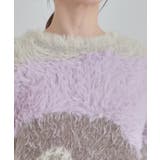 【選べる4柄】ふわふわ ロングフェザーニット | Cutie Blonde | 詳細画像36