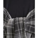 シャツレイヤード風で1枚でサマ見え ロンT | Cutie Blonde | 詳細画像4