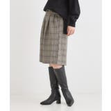 【セットアップ可】チェック柄タックハーフパンツ | Cutie Blonde | 詳細画像6