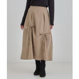 リボンタック ピーチ起毛 フレアスカート | Cutie Blonde | 詳細画像9 