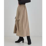 リボンタック ピーチ起毛 フレアスカート | Cutie Blonde | 詳細画像10 