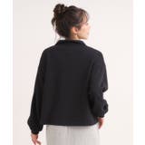 【なめらかタッチ/洗濯機可】スキッパーポロスウェット | Cutie Blonde | 詳細画像6