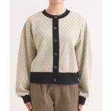 【前後2WAY】柄と配色で差がつく ふくれジャカードカーディガン | Cutie Blonde | 詳細画像22