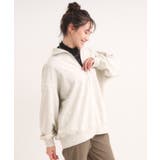 8色の選べる楽しさ ハーフジップ オーバーサイズスウェット | Cutie Blonde | 詳細画像2