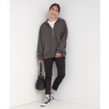 8色の選べる楽しさ ハーフジップ オーバーサイズスウェット | Cutie Blonde | 詳細画像11