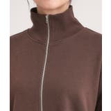 8色の選べる楽しさ ハーフジップ オーバーサイズスウェット | Cutie Blonde | 詳細画像40