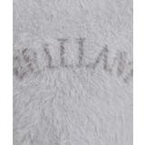 ふんわり柔らか ロゴフェザーニット | Cutie Blonde | 詳細画像8 