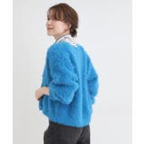 フェザーVネックカーディガン | Cutie Blonde | 詳細画像18