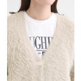 フェザーVネックカーディガン | Cutie Blonde | 詳細画像24