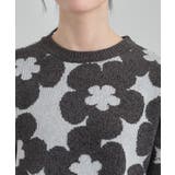 【S-LL】レトロ感漂う デイジー柄 総柄ニット | Cutie Blonde | 詳細画像20